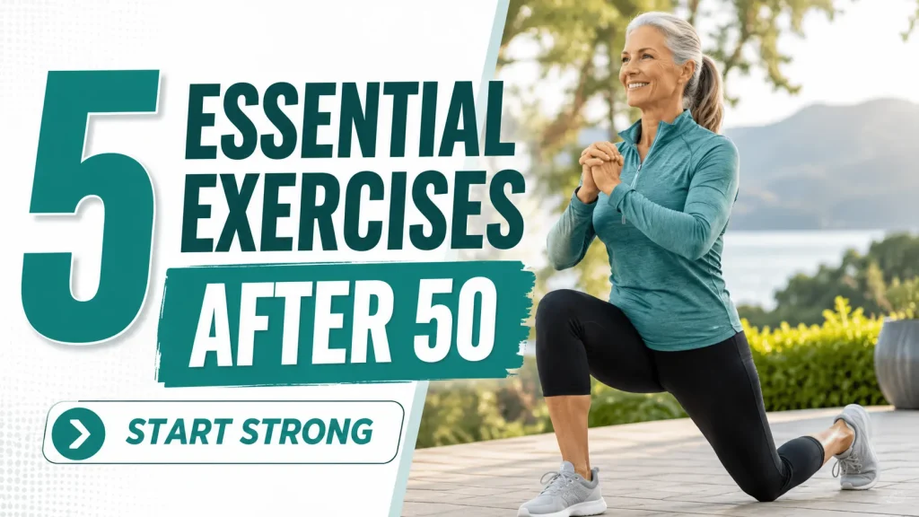 The Five Essential Types of Exercise After 50
